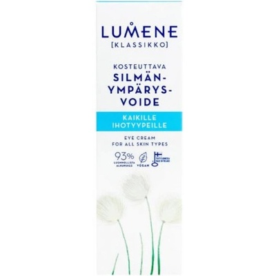 Lumene Klassikko eye cream for sensitive skin Успокояващ околоочен крем за чувствителна кожа