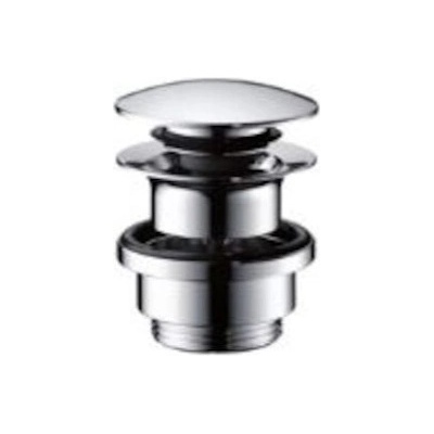 HANSGROHE sifóny - umývadlový odtokový ventil 5/4" Push-Open kovový chróm, 50100000