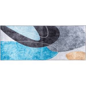 Multidecor Неплъзгащ се килим PRINT SHINE 70x140 cm пъстър (MU0048)