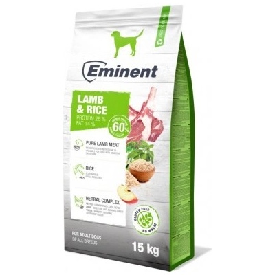 Eminent Lamb & Rice High Premium Adult All Breeds 15 kg