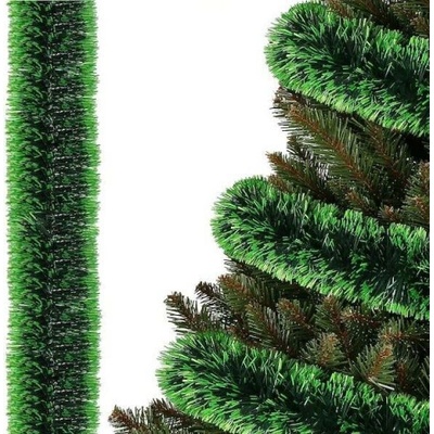 SPRINGOS Vianočná reťaz Girlanda 6m zelená tieňovaná