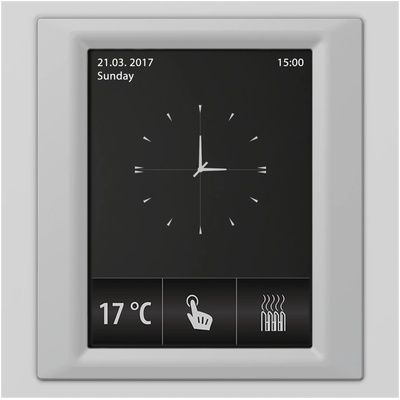 ELKO EP RF Touch-W Сензорно устройство за управление Алуминий Алуминий-Металик Слонова кост (RFTW-AAL-BAL-CIV)