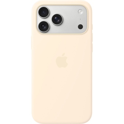 Apple iPhone 17 Pro Max Silicone Case with MagSafe - Vanilla (MHW54ZM/A)
