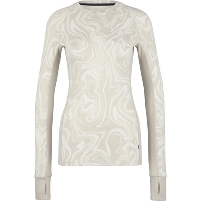 Stoic Дамско мериносово термобельо Stoic Women's Merino225 StensundSt. L/S Merino shirt - Fog Grey / Multi - размер XXL (916-5285-0216)
