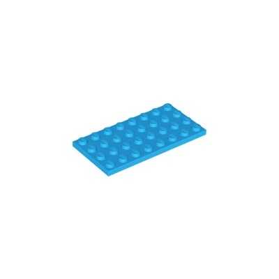 Lego 3035 Dark Azure Plate 4 x 8