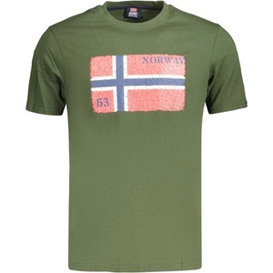 Norway 1963 Мъжка тениска с къс ръкав norway 1963, Размер s, Цвят Зелен (866020_vearmy)