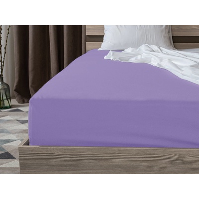 Textilomanie Jersey prostěradlo Exclusive světle fialové 200x220