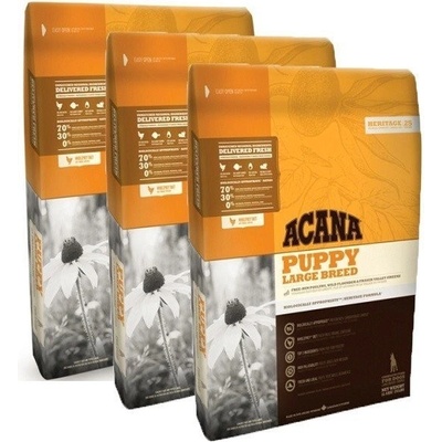 Acana Heritage Puppy Large breed 2 x 11,4 kg