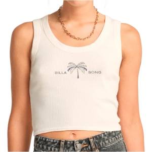 Billabong Дамски топ Billabong Women's Grab Some Shade Top - Salt Crystal (916-5901-0114)