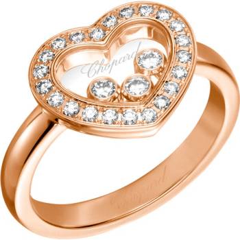Chopard zlatý prsten Happy Diamonds 82A611 5211 2010036