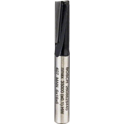 Bosch Accessories 2608628440 drážkovacia fréza karbid wolframu valec Dĺžka 48 mm Vonkajší Ø 15.70 mm Pracovná dĺžka 15.6 mm Ø hriadeľa 6 mm; 2608628440