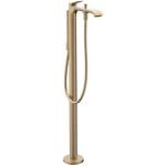 Hansgrohe Vivenis - Свободностоящ смесител за вана с душ комплект, четкан бронз 75445140 (75445140)