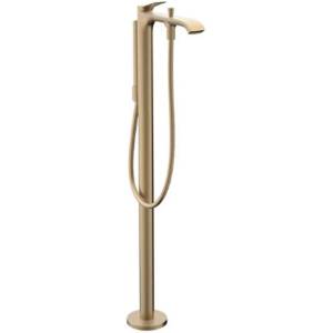Hansgrohe Vivenis - Свободностоящ смесител за вана с душ комплект, четкан бронз 75445140 (75445140)