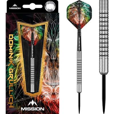 Mission Dominik Grüllich 95% Silver/Black 21,5g steel