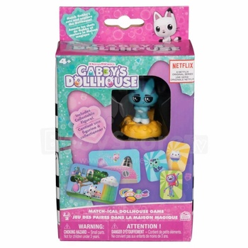 Spin Master Games KOG KOL GabbysDollhouseCardGamwFig GML Настолна игра Matching (6067191) (6067191)