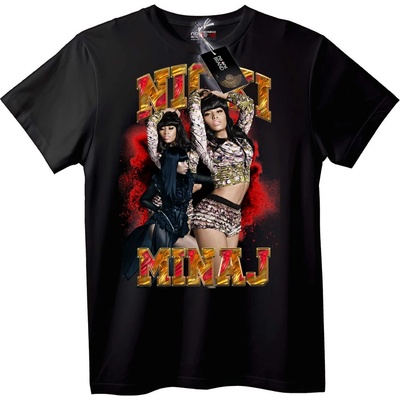Тениска Ники Минаж Музика - 4XL, Black
