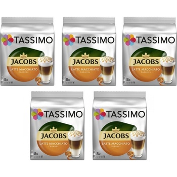 Tassimo Latte Macchiato Karamel 5 x 16 kapslí