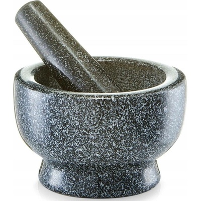 ZELLER Hmoždíř s tloučkem žula, antracitový, průměr 13,5cm