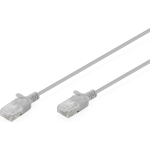 ASSMANN CAT6 U-UTP пач кабел 2 м, сив (DK-1618-020S)
