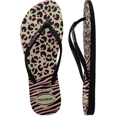 Havaianas Джапанки Havaianas SLIM ANIMALS в черно с равна подметка 4147964.0006 (4147964.0006)