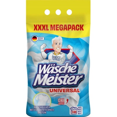 WäscheMeister Prací prášek Universal 10,5 kg 140 PD