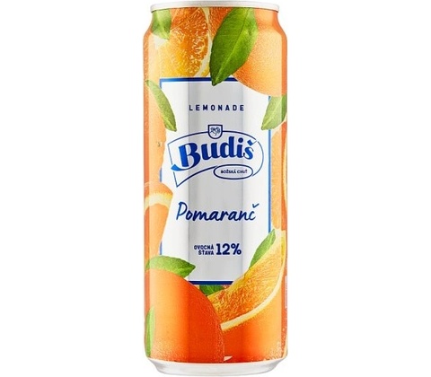 Budiš Pomaranč 330 ml