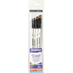 Daler-Rowney Graduate Multi-Technique Brush Synthetic Комплект четки 4 бр (212540006)