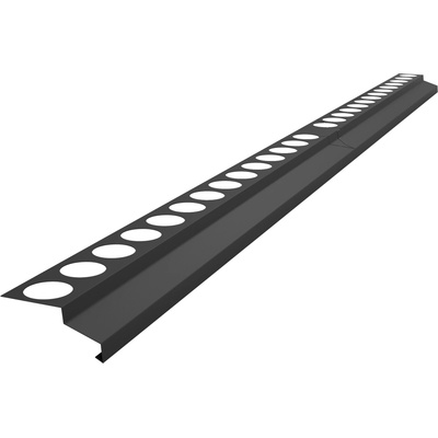 PRODOMOS line Balkonová lišta AL 0,6 mm rohová 2000 mm antracit
