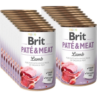 Brit Paté & Meat Lamb 18 x,400 g
