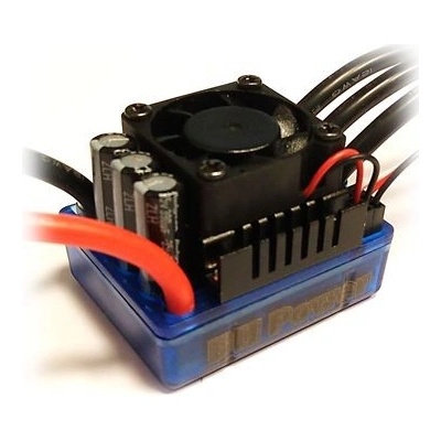 BH Power Střídavý regulátor otáček Car ESC 120A pro RC auta