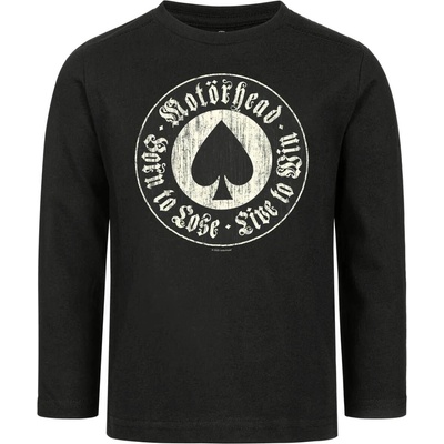METAL-KIDS детска тениска с дълъг ръкав Motörhead - Born to Lose - Black - METAL-KIDS - 545.36. 8.999