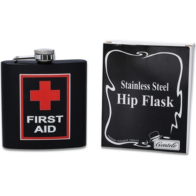 Ploskačka nerez FIRST AID 180 ml