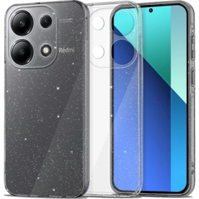 Mobi-Fon Силиконов кейс Shine 2 mm брокатен, За Xiaomi Redmi Note 14 5G, Прозрачен (XMI-RN145G-005)