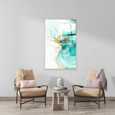 Art gift Стъклено АРТ пано - Акварелен шепот