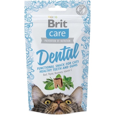 Brit Care Cat Snack Dental 50 g – Zboží Mobilmania