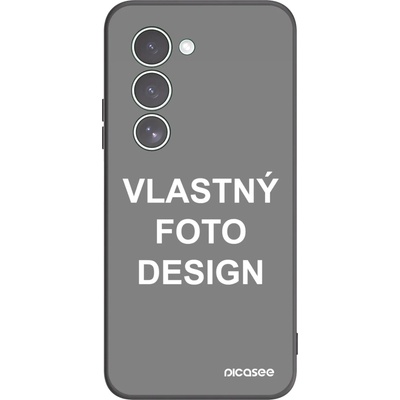 Picasee silikónový čierny obal pre Xiaomi Redmi 15 5G - Vlastný design/motiv
