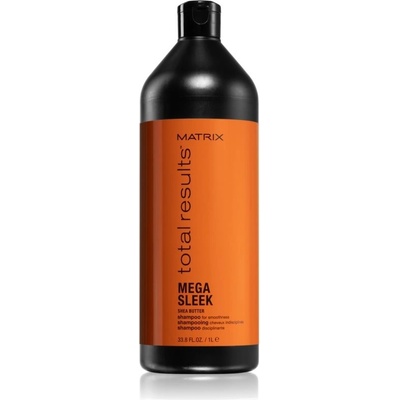 Matrix Mega Sleek Shampoo for Smoothness šampon pro nepoddajné a krepatějící se vlasy 1000 ml
