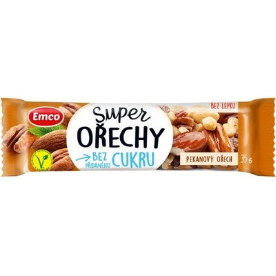 Emco Tyčinka s orechmi pekanový orech 35 g