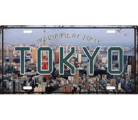 Ceduľa značka Tokyo