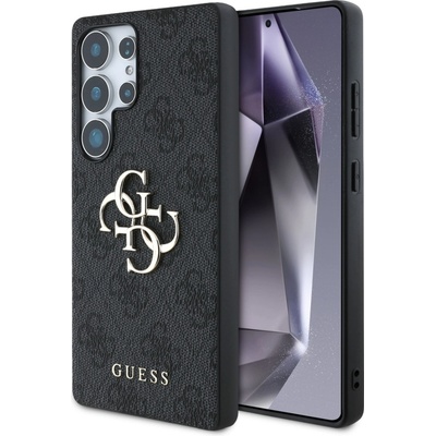 GUESS Гръб Guess за Samsung Galaxy S25 Ultra, PU, 4G Metal Logo Case, Черен