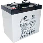 Ritar Оловна AGM Deep cycle батерия RITAR (DC12-55), 12V, 55Ah, 229 / 138 /211 mm F15/M6 / F11/M6, За соларни системи (RITAR-DC12-55) - itmode