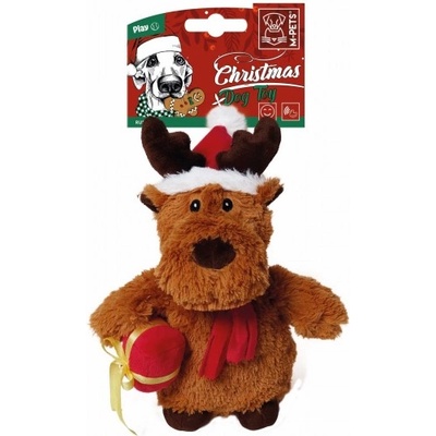 M-PETS Играчка за куче - Плюшен Елен, писука 20 см - Белгия, 10666599