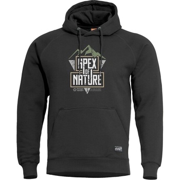 PENTAGON Мъжки суичър с качулка Apex of Nature, черен (K09021-AN-01)