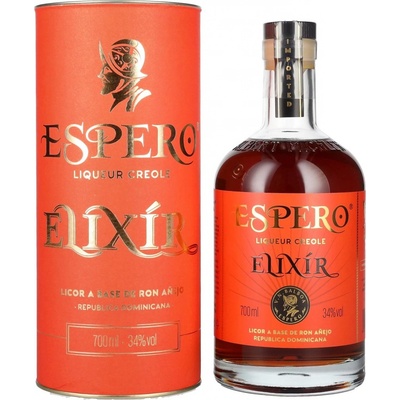 Espero Creole Elixír Caribbean 34% 0,7 l (tuba)