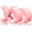 T-Tomi Clip клипс за количка Pastel pink 2 бр