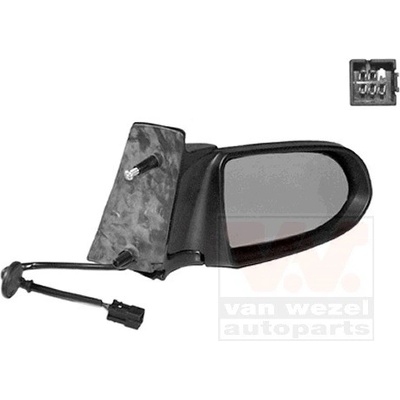 Vonkajżie spätné zrkadlo VAN WEZEL 3790808