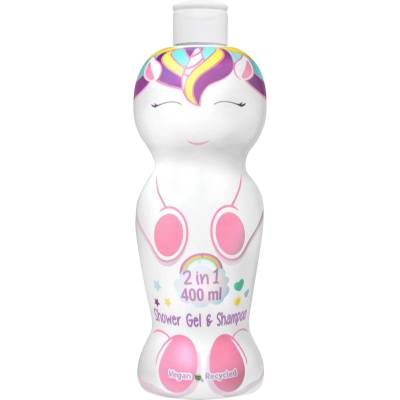 Be a Unicorn Shampoo & Shower Gel душ гел и шампоан 2 в 1 за деца 400ml