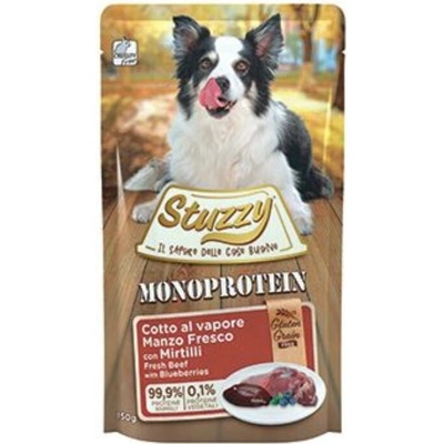 Stuzzy Monoprotein Hovězí maso s borůvkami 150 g