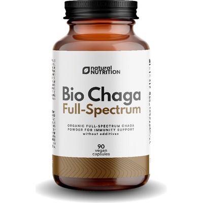 Natural Nutrition 100% BIO Chaga kapsuly 90 kapsúl