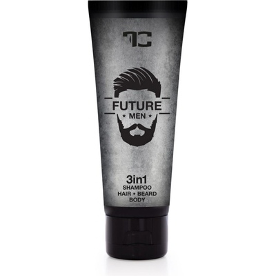 3v1 šampon na vlasy tělo a vousy Future men original 250 ml